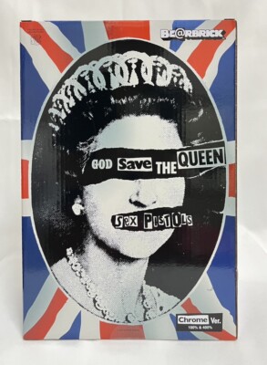 BE@RBRICK Sex Pistols &quot;God Save 100％400％ Bearbrick Sex Pistols God Save The Queen 400% & 100% Be