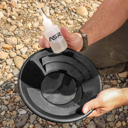 ASR Outdoor Gold Panning Kit with Paydirt Beginner Prospecting Equipment 6pc, - Picture 3 of 7