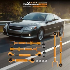 Rear Camber Control Arm Kit + Ball Joint for 2008-2017 Accord 09-14 Acura TL TSX