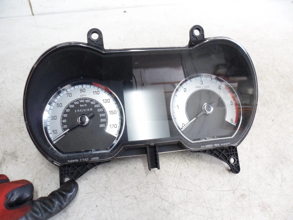 JAGUAR XF X250 2009 3.0 DIESEL SPEEDO SPEEDOMETER INSTRUMENT CLUSTER CLOCKS