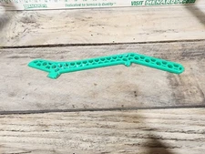 3D Printed Table Saw Push Stick green Used to push lumber thru tablesaw.