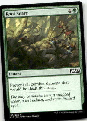 Root Snare, Core Set 2019 #199 MTG