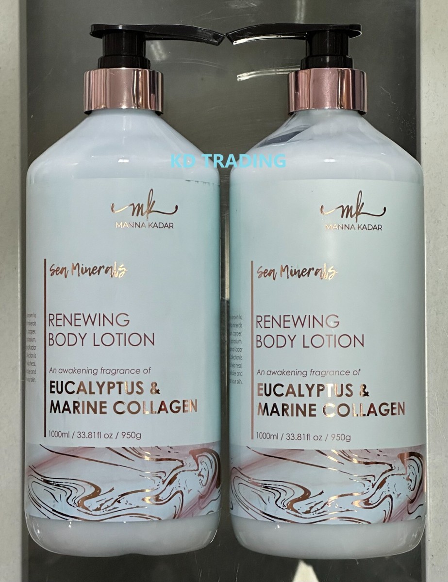 2-Pk) MANNA KADAR Sea Minerals RENEWING BODY LOTION