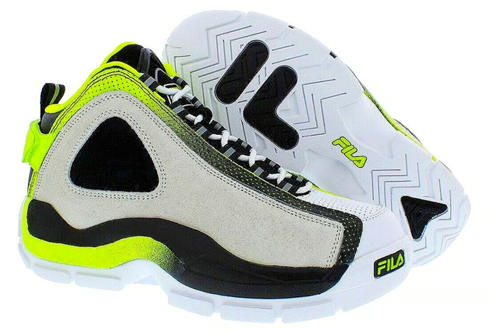Fila Grant Hill 2 White Mens Basketball Shoes Size 9.5