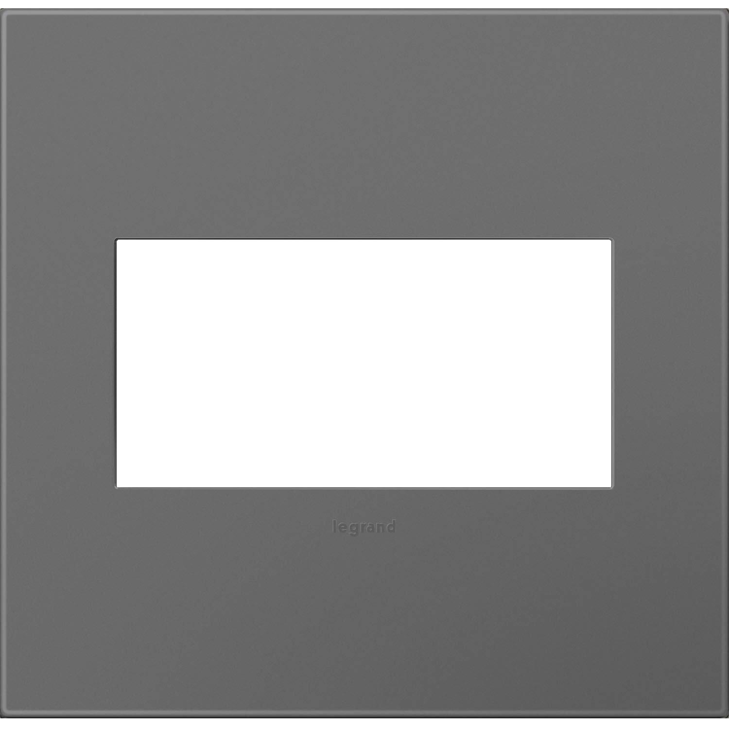 Legrand Magnesium, 2-Gang Wall Plate, AWP2GMG4
