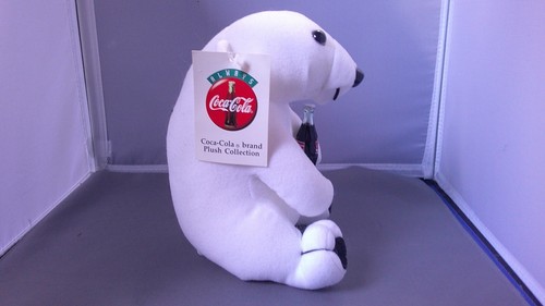 Vintage Coca-Cola 1993 Plush Collection Polar Bear with Bottle of Coca-Cola NWT - Picture 3 of 5