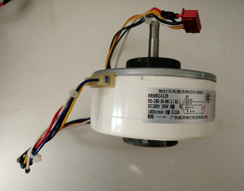 NEW Hitachi Air Conditioning Fan Motor 30W RRMB14129 RD-280-30-8K 