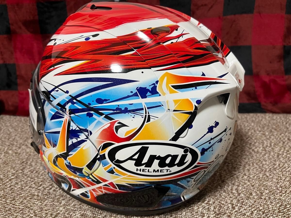 新品未使用　Arai　RX-7X　NAGASHIMA　Lサイズ Arai Full face helmet RX-7X NAGASHIMA model Size M From