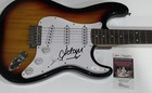 MICHAEL SCHENKER SIGNED SUNBURST ELECTRIC GUITAR SCORPIONS UFO JSA COA — photo 2