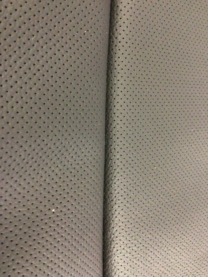 Cubierta trasera de asiento de cuero para conductor Chevrolet Silverado GMC Sierra delantera izquierda negra OEM Foto 2 de 4