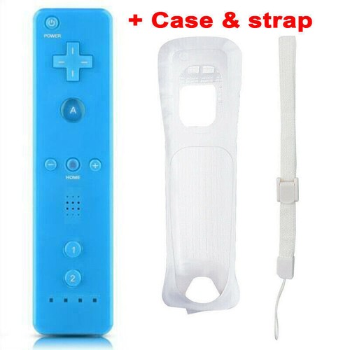 Built in Motion Plus Remote Controller & Nunchuck For Nintendo Wii/Wii U w/ Case - Picture 14 of 142