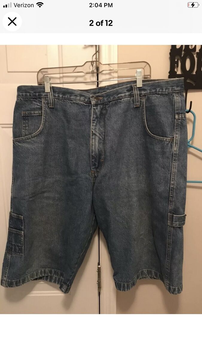 Vintage Nike Air Embroidered Denim Jean Shorts size 42 Fits Vintage Nike Air Embroidered Denim Jean Shorts size 42 Fits