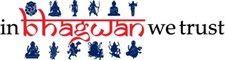In Bhagwan (God) We Trust Laptop Decal Sticker - New - Made in the USA