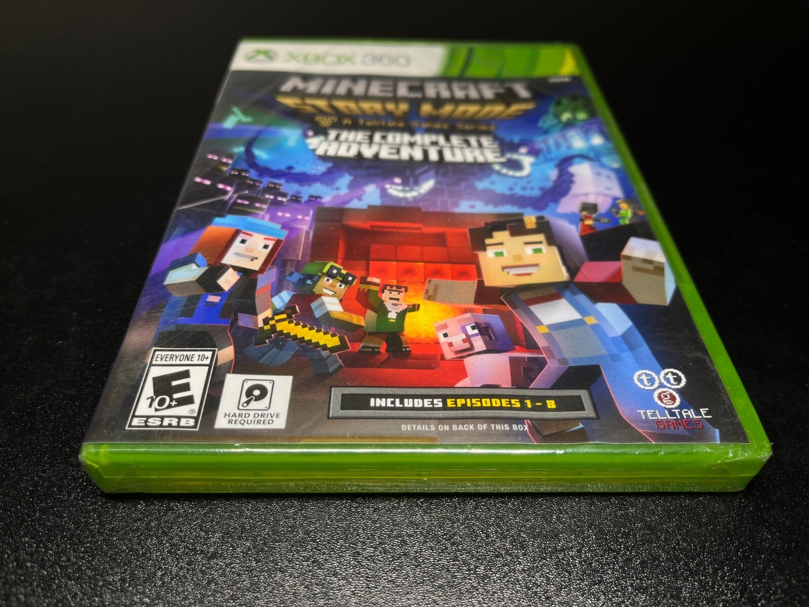 Minecraft Story Mode The Complete Adventure Telltale Games Xbox 360 SEALED  NEW 894515001955