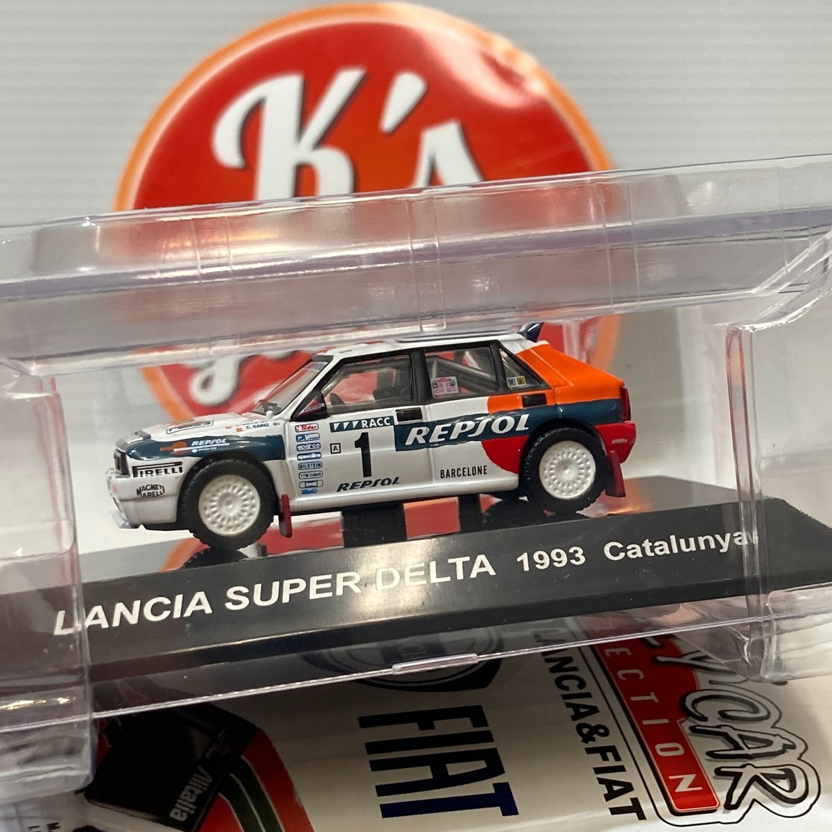 CM's 1/64 Rally Car Collection LANCIA and FIAT SS. 18 Diecast