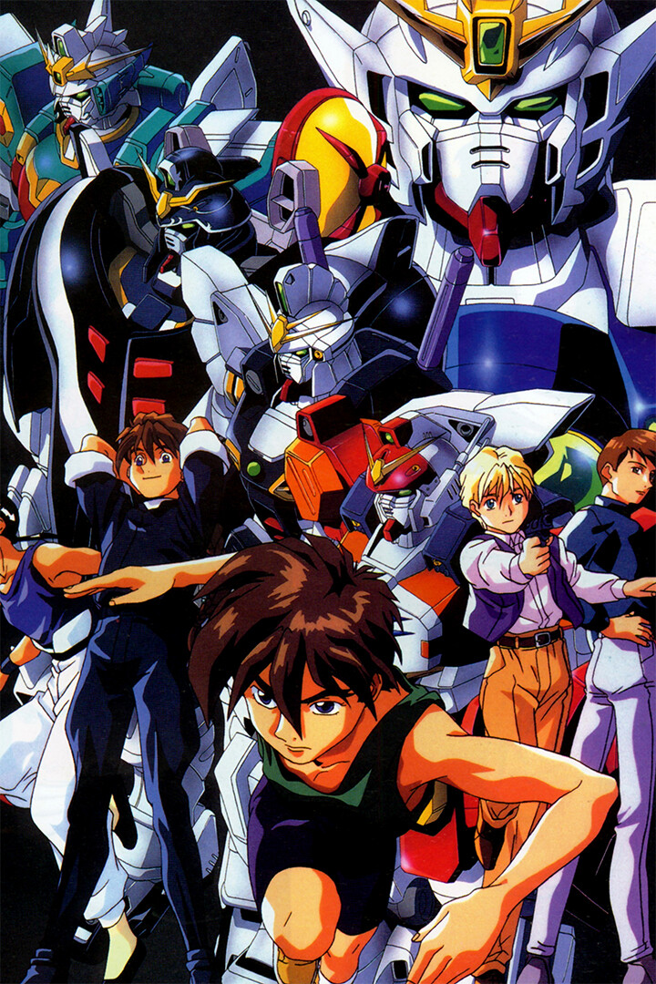 Mobile Suit Gundam Wing Anime Action Wall Art Home Decor - POSTER