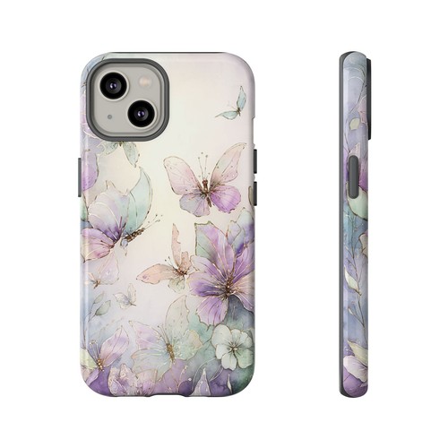 Spring Butterfly Phone Case, Elegant Nature-Inspired Design Cover | X53 - 第 64/272 張圖片