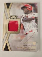 Aristides Aquino Relic 125/395 Rookie 2020 Topps Tier One Baseball