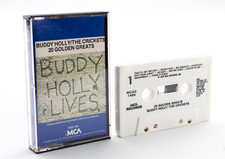 Buddy Holly Lives Cassette Tape MCA 1978 USED Greatest Hits Compilation Crickets