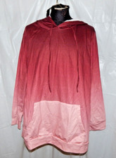 Vislily Plus Size Collection Hoodie Womens 22W Lightweight Stretchy New
