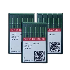 30 GROZ BECKERT 135X17 DPX17 SY3355 INDUSTRIAL SEWING MACHINE NEEDLES 