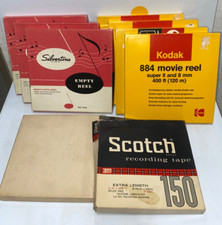 Vintage Lot Of 9 Movie  Music Reels FC116-1Q1463