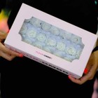 Preserved Dried Rose 21 Heads / Gift Box head size 3-3.5cm Wedding Floral Decor