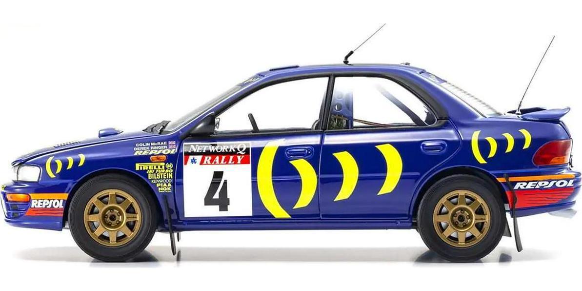 1/24 スバル インプレッサ #4 RACラリー 1995 C.マクレー 1/43 スバル インプレッサ #4 C.マクレー R.A.C.ラリー 1995
