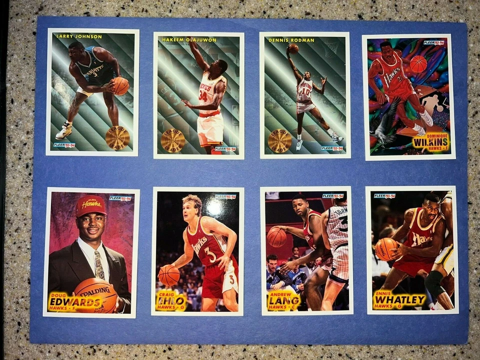 1993-94 FLEER SERIES 1 & 2 BASKETBALL CARDS YOU CHOOSE 10-400 NBA CARD FREE SHIP - Image 3 of 4
