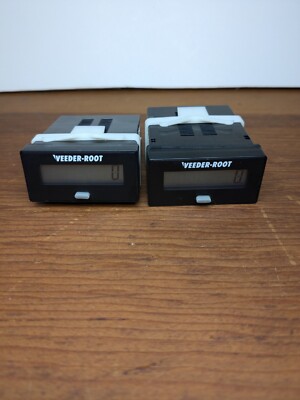 2PCS Veeder Root C342-8474 LCD Timers In Hours 