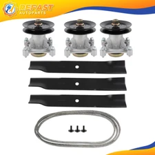 Mower Deck Rebuild Kit Spindle Blade for Hustler Raptor 52" Deck 604214 603995