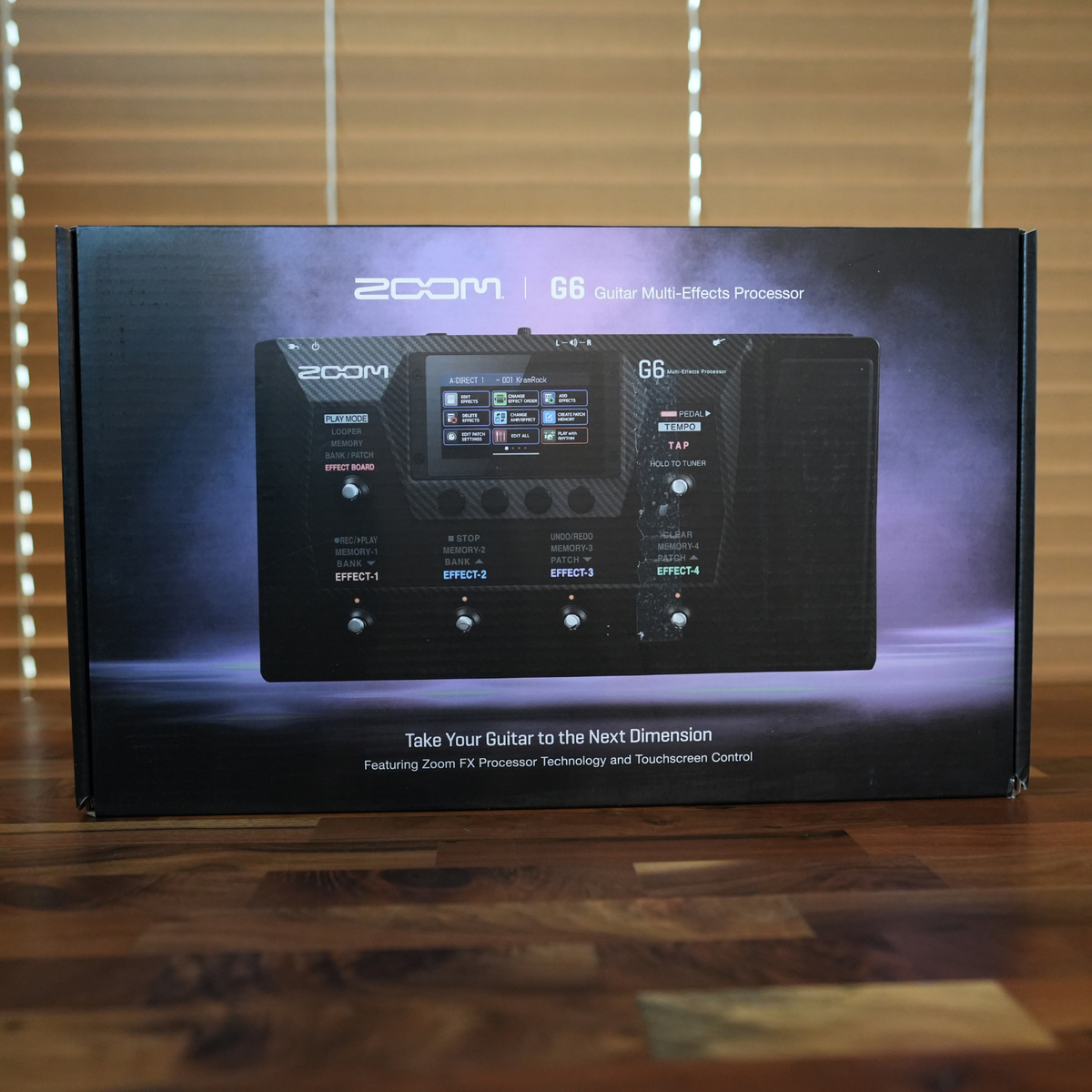 ギター Zoom G6 Guitar Multi Effecs Processor Amazon.com: Zoom G6 Multi-Effects Processor with FP02M