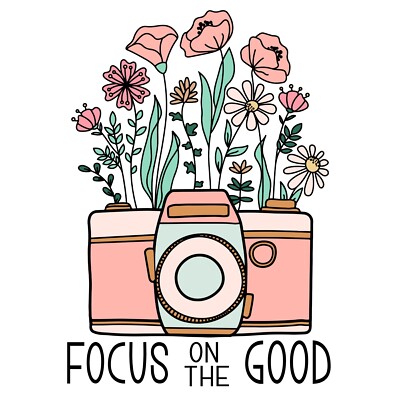 3  Be Positive Sticker Focus On The Good Love Little Things Memories