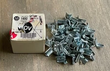 ALLEN BRADLEY 1492-N2 SER A TERMINAL BLOCK RETAINING CLIPS NEW BOX OF 60