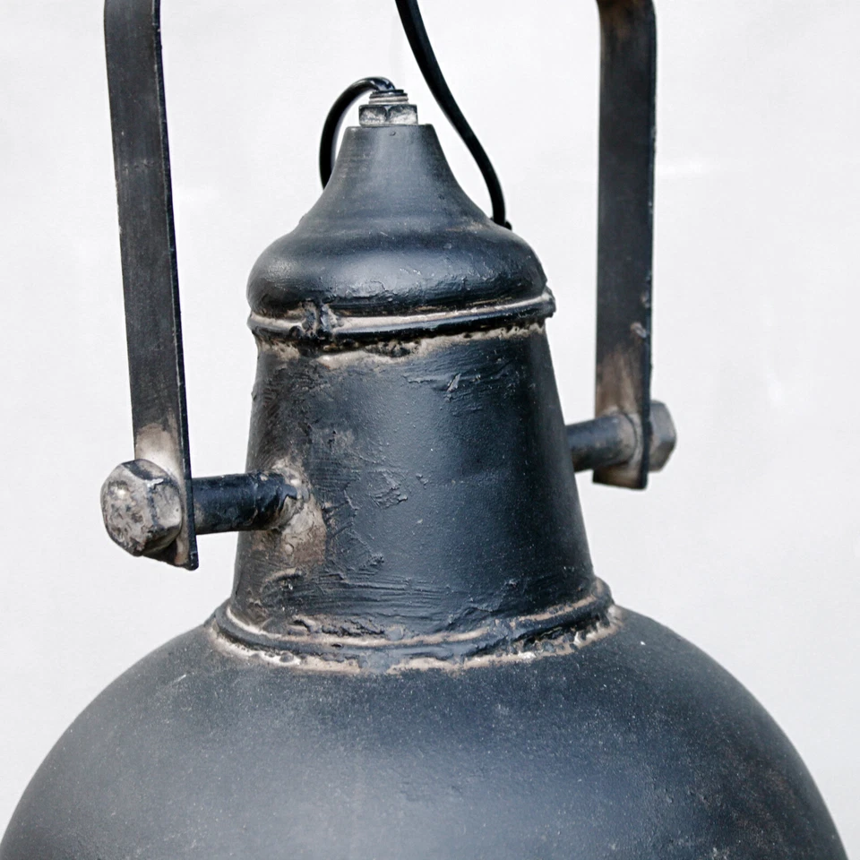 Industrielampe Schwarz Vintage Hängeleuchte Shabby Pendelleuchte Hängelampe - Bild 4 von 4