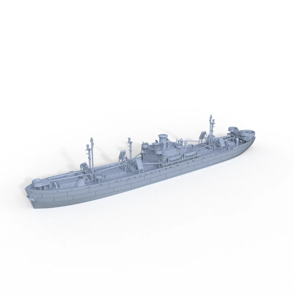 ソフビ　LIBERTY SHIP 1st COLOR SSMODEL SSC700725 1/700 Military Model Kit USN Cargo Liberty
