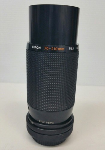 Kiron Kino 70-210mm f/4.5 Macro 1:4 MC Lens