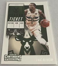 2018-19 Panini Contenders Basketball Eric Bledsoe Milwaukee Bucks base card #21