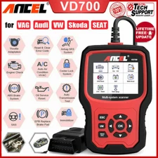 ANCEL VD700-US All System OBD2 Scanner TPMS EPB TPS Injector Learning DPF Regen
