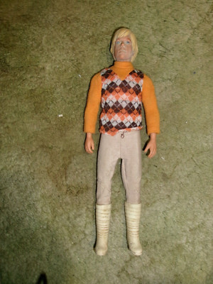 1978 Kenner 12 Zoll männliche Puppe, restaurierungsbedürftig