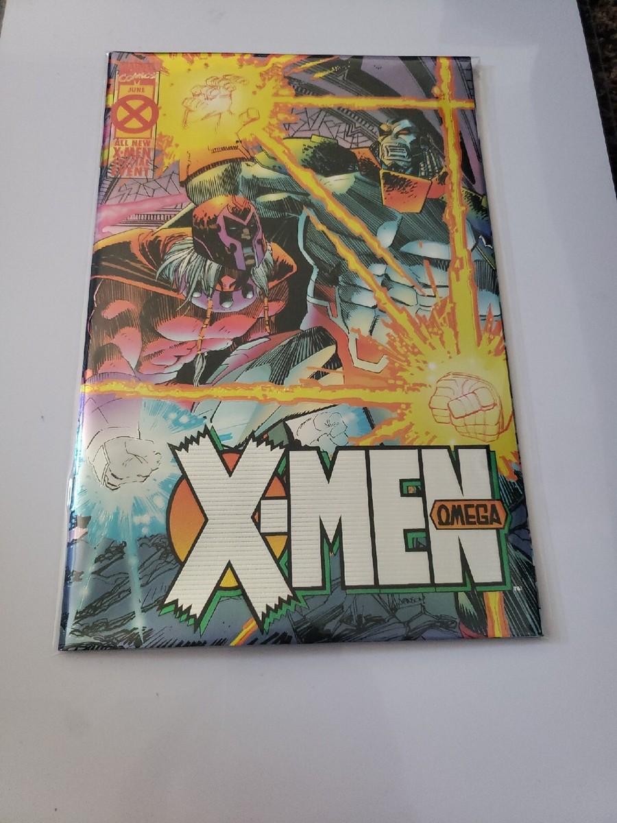 X-Men Omega all new special event FOIL COVER June 1995 marvel