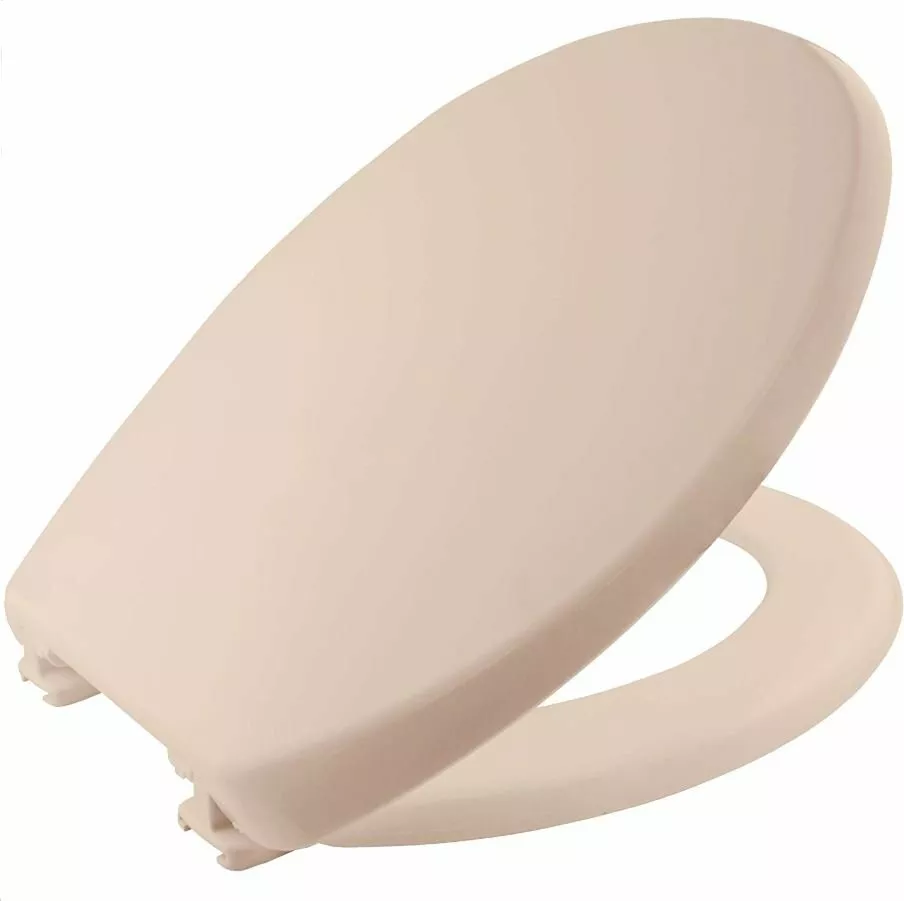 Peach cheap toilet seat
