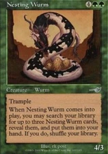 Nesting Wurm x1 - Nemesis - NM-Mint, English - Nemesis