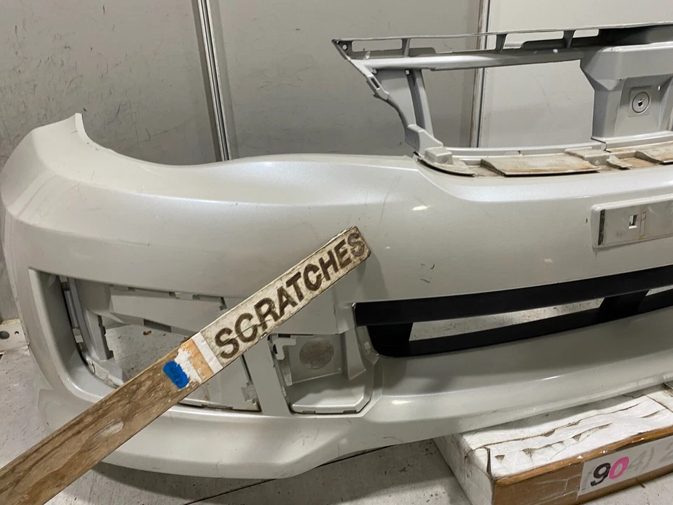 2011 2012 2013 2014 Subaru WRX STI Front Bumper Cover OEM 57704FG11 - Image 3 of 4