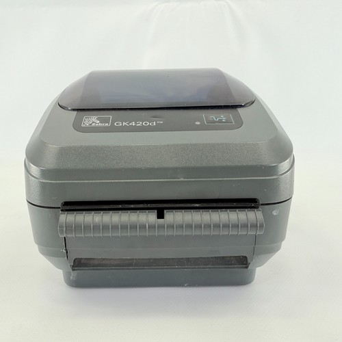 Zebra GK420d Thermal Label Printer & Power Cable Up to 6"x4" Tested & VGC - Picture 2 of 9