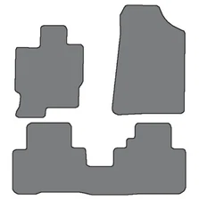 2009-2012 Acura RDX 3 pc Sets Custom-Fit Carpet Floor Mats-Black