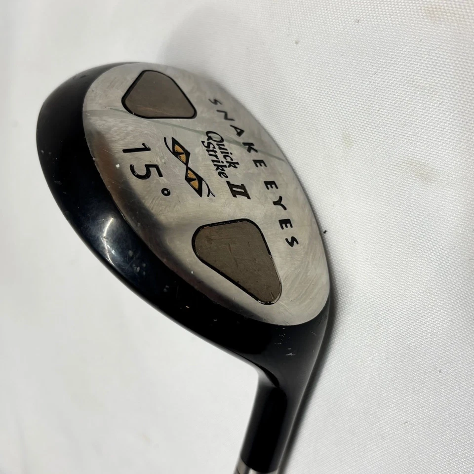 Snake Eyes Quick Strike II Hybrid 15° 2H Aldila Gamer R Flex Mens RH Golf Club - Image 2 of 4