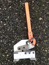 Metal Cutter Guillotine Metal Work Table Or Floor Mount Heavy Duty Used