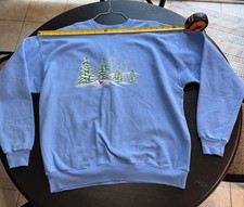 VINTAGE HANES SWEATSHIRT CHRISTMAS SWEATER SIZE XL