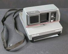 Vintage Polaroid Camera Impulse - Gray w/ Red Stripe